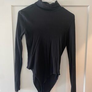H&M Classic Black Long Sleeve Bodysuit